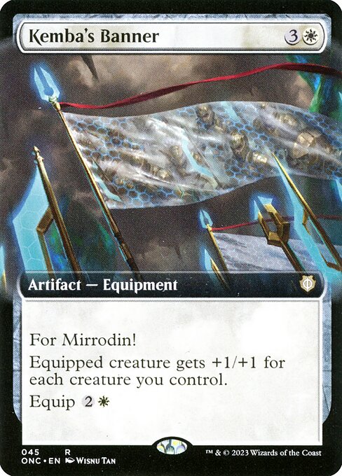 Kemba's Banner — Phyrexia: All Will Be One Commander #45 — Non Foil — reference image 1