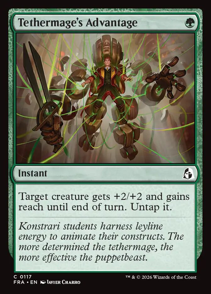 Tethermage's Advantage — Reality Fracture #117 — Non Foil