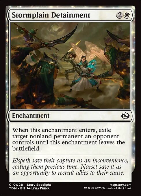 Stormplain Detainment — Tarkir: Dragonstorm #28 — Non Foil