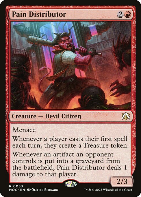 Pain Distributor — March of the Machine Commander #33 — Non Foil