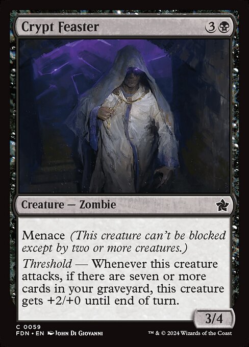 Crypt Feaster — Foundations #59 — Non Foil