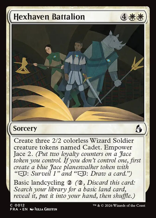 Hexhaven Battalion — Reality Fracture #12 — Foil