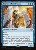 Transcendent Dragon — Tarkir: Dragonstorm Commander #22 — Non Foil — reference image 1