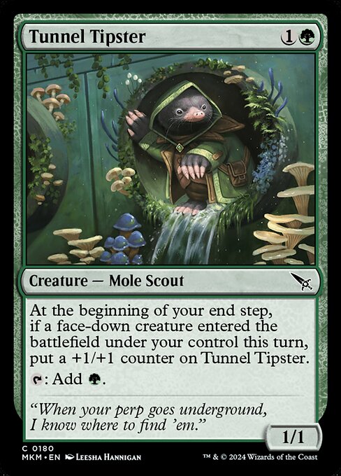 Tunnel Tipster — Murders at Karlov Manor #180 — Non Foil