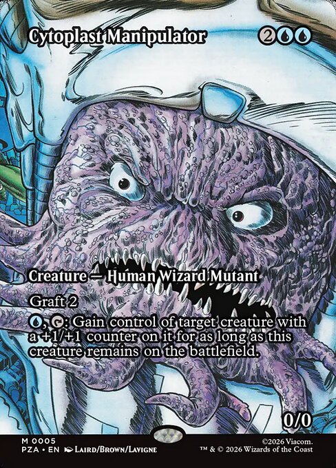 Cytoplast Manipulator — Teenage Mutant Ninja Turtles Source Material #5 — Foil — reference image 1
