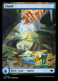 Island — Bloomburrow #268 — Non Foil — reference image 1