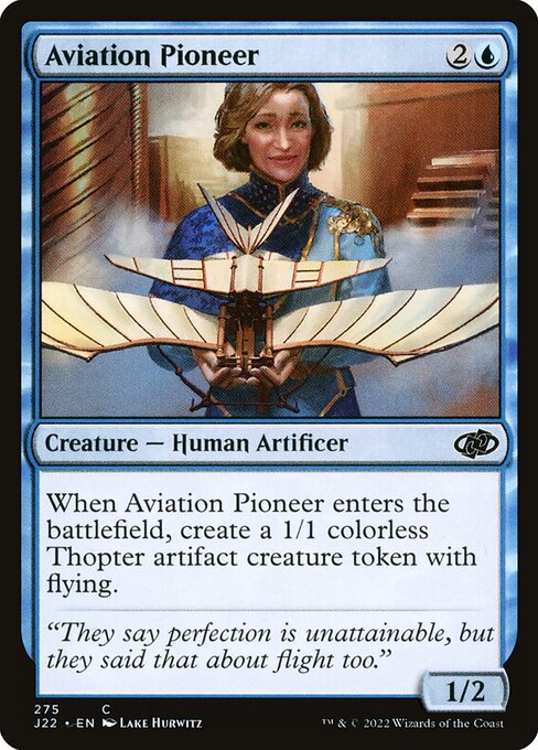 Aviation Pioneer — Jumpstart 2022 #275 — Non Foil — reference image 1