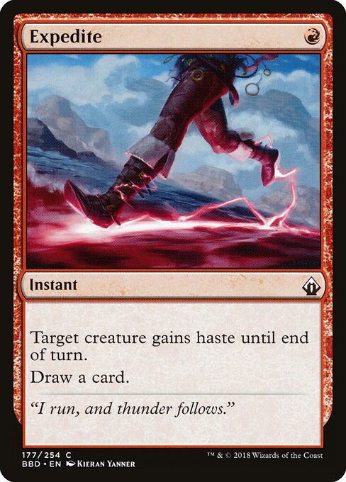 Expedite — Battlebond #177 — Non Foil