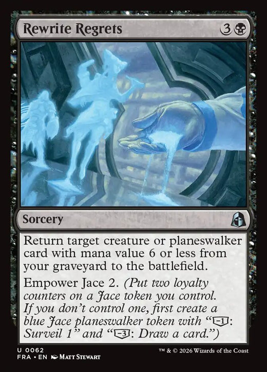 Rewrite Regrets — Reality Fracture #62 — Non Foil