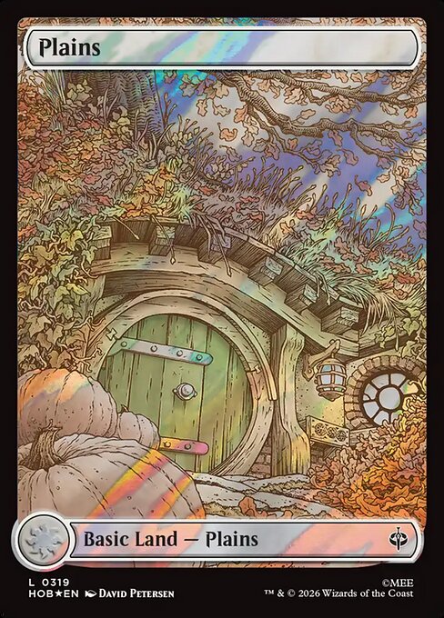Plains — The Hobbit #319 — Foil — reference image 1