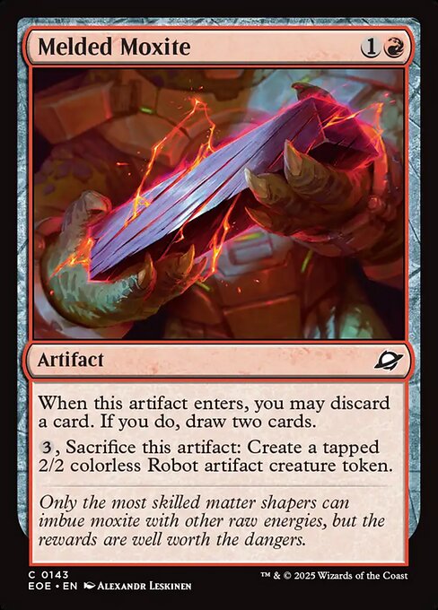 Melded Moxite — Edge of Eternities #143 — Non Foil