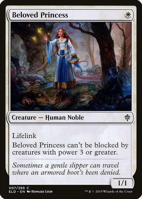 Beloved Princess — Throne of Eldraine #7 — Non Foil — reference image 1