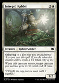 Intrepid Rabbit — Bloomburrow #17 — Non Foil — reference image 1