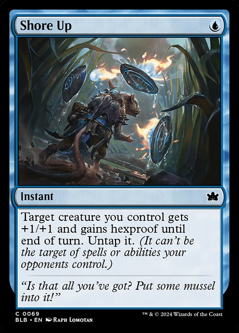 Shore Up — Bloomburrow #69 — Non Foil — reference image 1