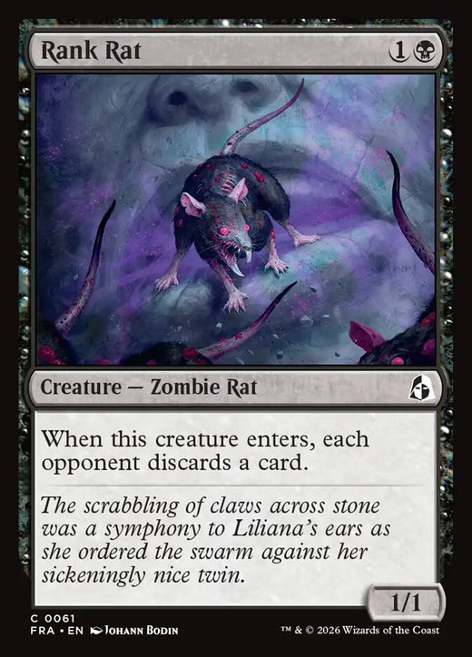 Rank Rat — Reality Fracture #61 — Non Foil