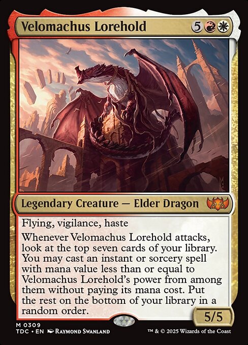 Velomachus Lorehold — Tarkir: Dragonstorm Commander #309 — Non Foil — reference image 1