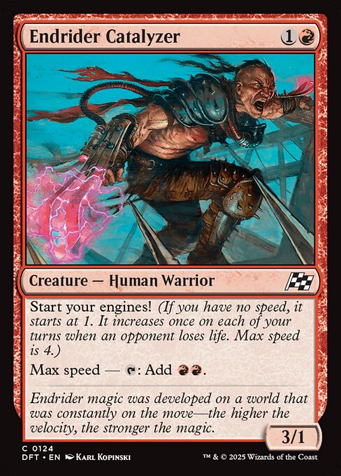 Endrider Catalyzer — Aetherdrift #124 — Non Foil — reference image 1