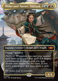 Shiko and Narset, Unified — Tarkir: Dragonstorm Commander #7 — Foil — reference image 1