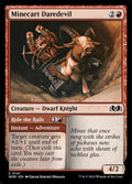 Minecart Daredevil // Ride the Rails — Wilds of Eldraine #141 — Foil — reference image 1