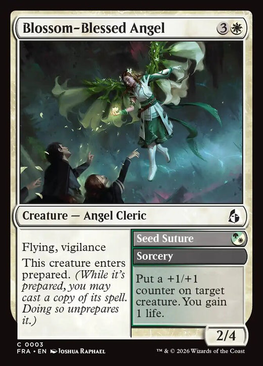 Blossom-Blessed Angel // Seed Suture — Reality Fracture #3 — Non Foil
