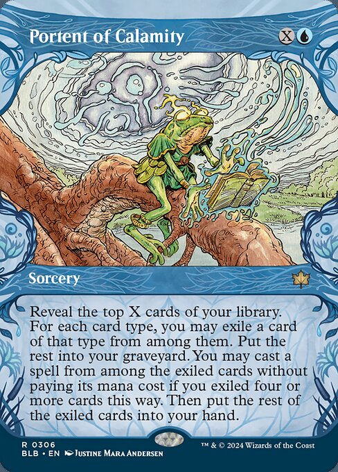 Portent of Calamity — Bloomburrow #306 — Non Foil