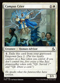 Campus Crier — Reality Fracture #4 — Foil