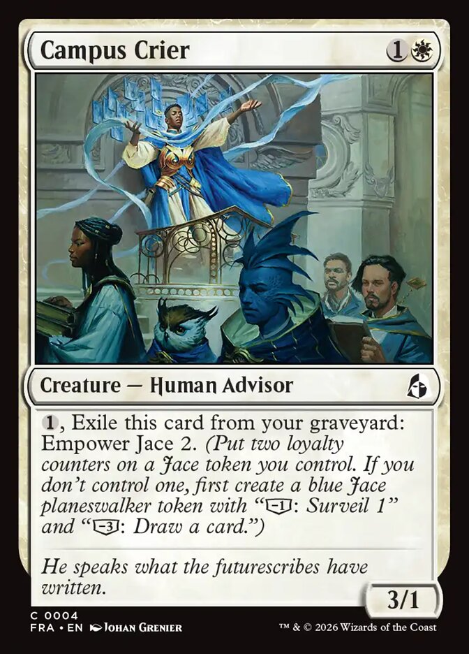 Campus Crier — Reality Fracture #4 — Foil