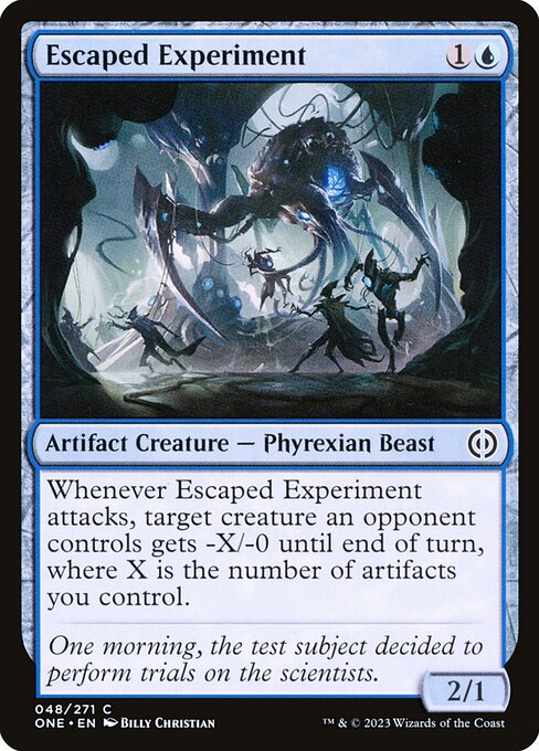 Escaped Experiment — Phyrexia: All Will Be One #48 — Non Foil — reference image 1