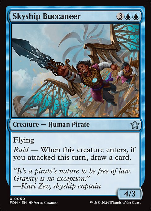 Skyship Buccaneer — Foundations #50 — Non Foil