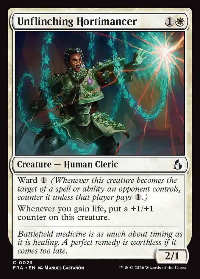 Unflinching Hortimancer — Reality Fracture #23 — Non Foil