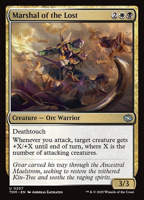 Marshal of the Lost — Tarkir: Dragonstorm #207 — Non Foil — reference image 1