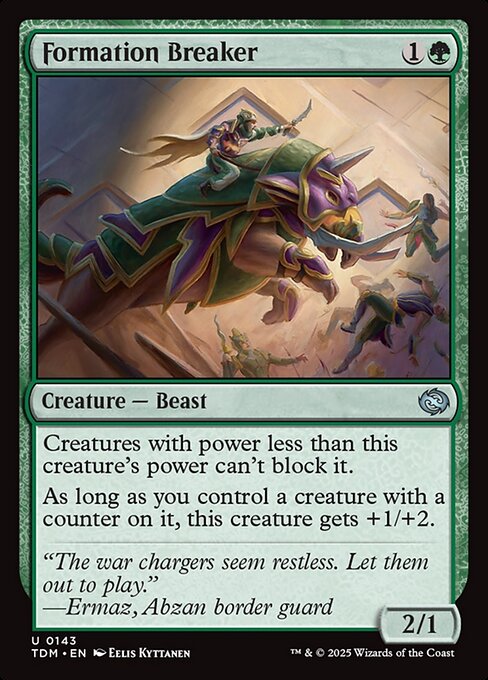 Formation Breaker — Tarkir: Dragonstorm #143 — Non Foil — reference image 1