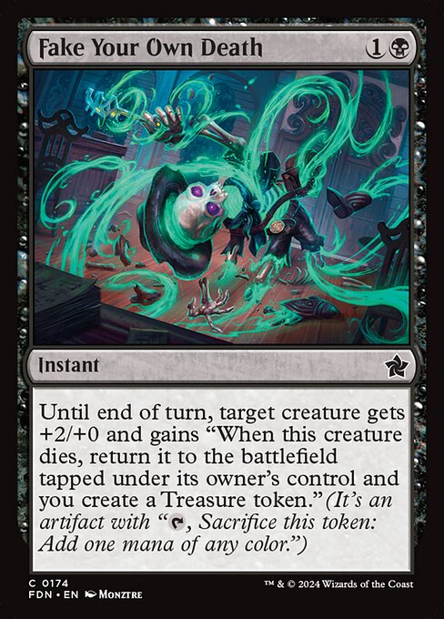 Fake Your Own Death — Foundations #174 — Non Foil