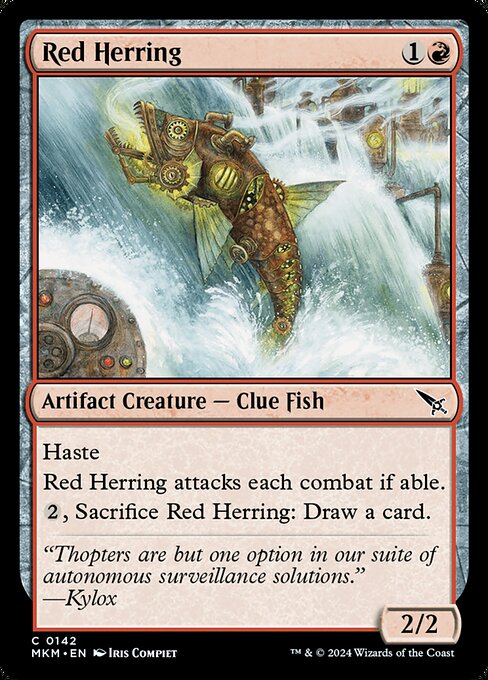 Red Herring — Murders at Karlov Manor #142 — Foil