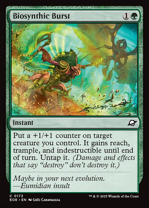 Biosynthic Burst — Edge of Eternities #173 — Non Foil — reference image 1