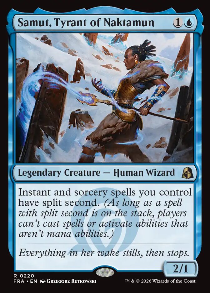 Samut, Tyrant of Naktamun — Reality Fracture #220 — Non Foil