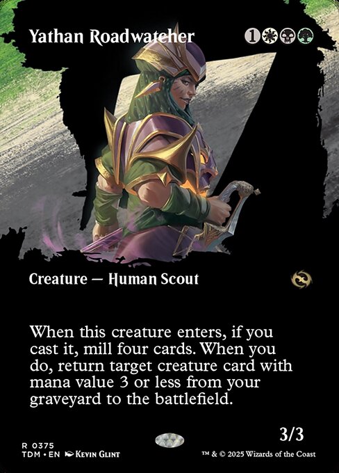 Yathan Roadwatcher — Tarkir: Dragonstorm #375 — Non Foil — reference image 1