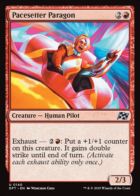 Pacesetter Paragon — Aetherdrift #140 — Non Foil — reference image 1