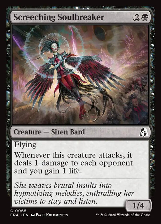 Screeching Soulbreaker — Reality Fracture #65 — Non Foil