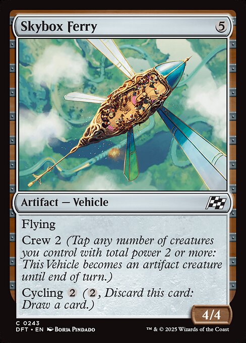 Skybox Ferry — Aetherdrift #243 — Non Foil
