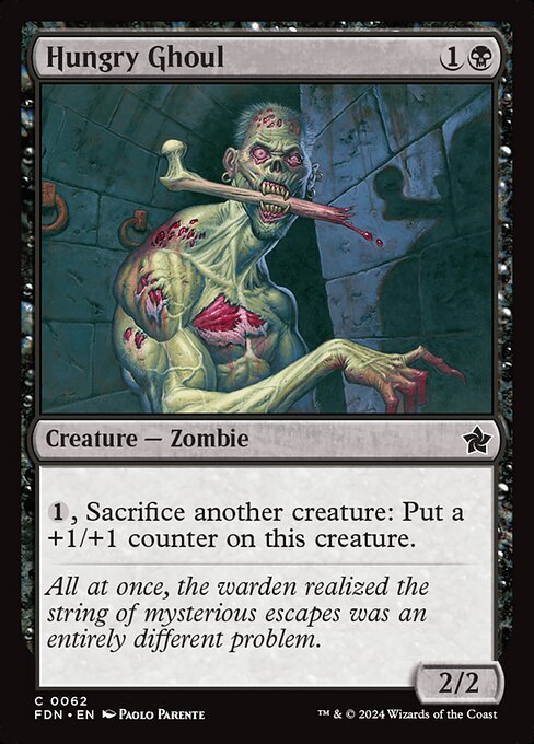 Hungry Ghoul — Foundations #62 — Non Foil — reference image 1
