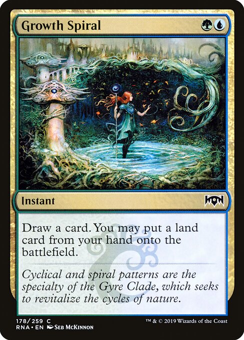Growth Spiral — Ravnica Allegiance #178 — Non Foil