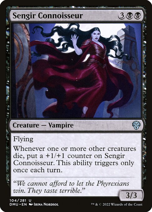 Sengir Connoisseur — Dominaria United #104 — Non Foil