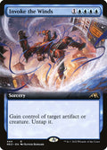 Invoke the Winds — Kamigawa: Neon Dynasty #444 — Foil — reference image 1