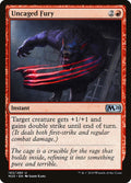 Uncaged Fury — Core Set 2020 #163 — Non Foil — reference image 1