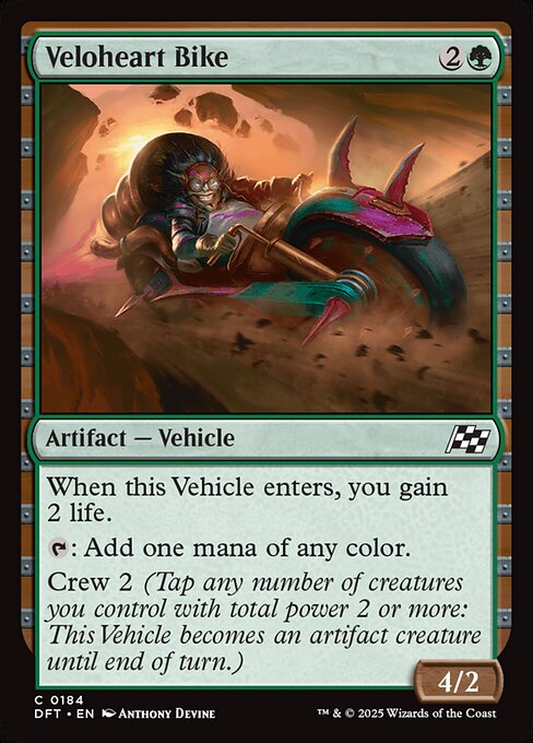 Veloheart Bike — Aetherdrift #184 — Non Foil