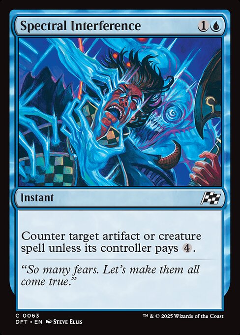 Spectral Interference — Aetherdrift #63 — Non Foil