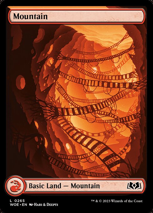 Mountain — Wilds of Eldraine #265 — Non Foil
