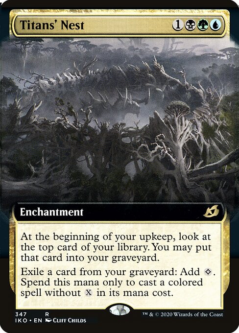 Titans' Nest — Ikoria: Lair of Behemoths #347 — Non Foil — reference image 1