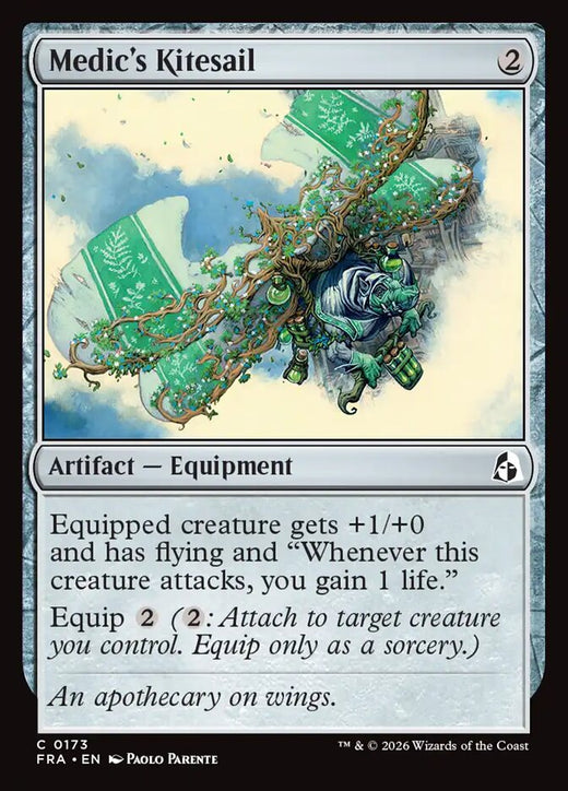 Medic's Kitesail — Reality Fracture #173 — Non Foil